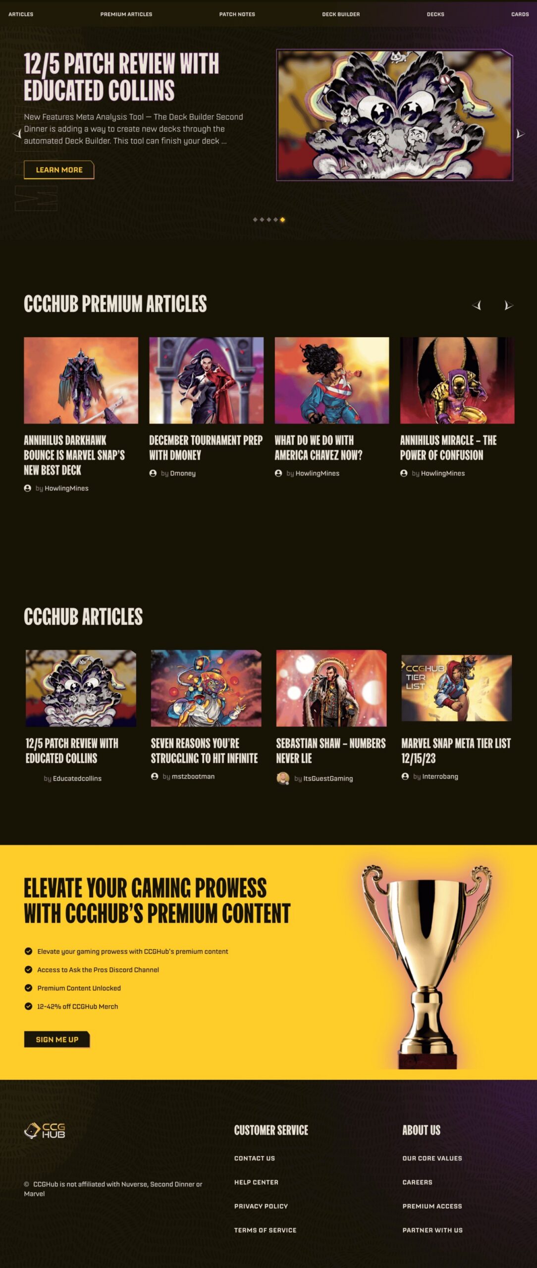 WPRiders Website CCGHUB