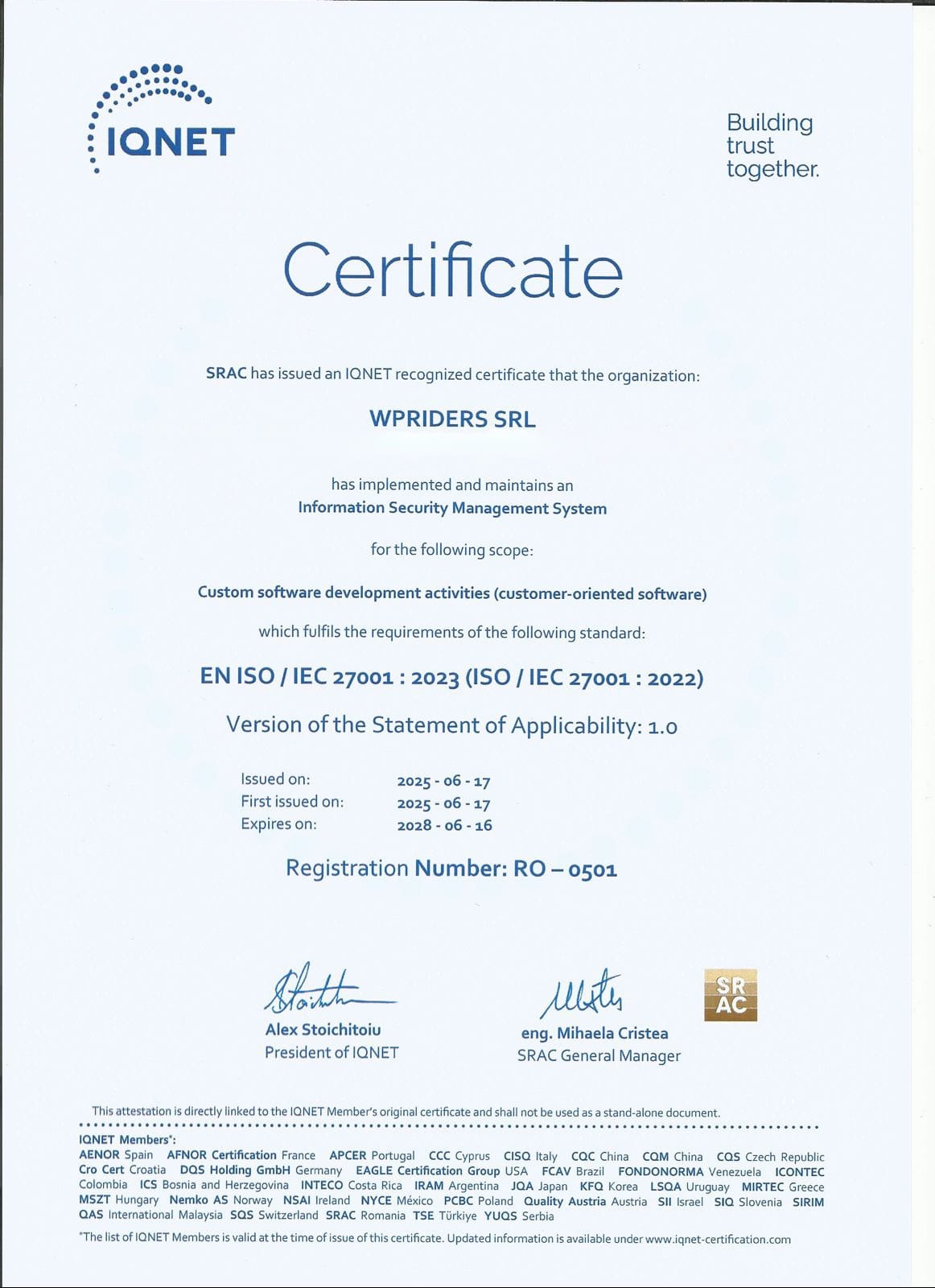 🎉 We’re Now ISO 27001 Certified – Here's What That Means for You