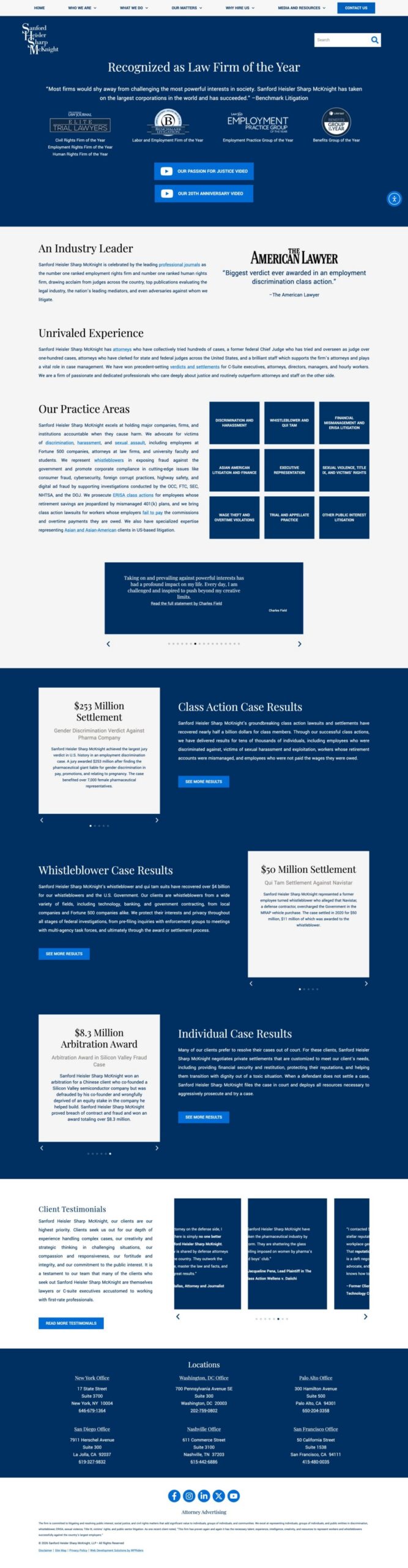 Sanford Heisler Sharp McKnight - WPRiders Case Study